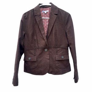 CAbi brown blazer NWOT size 8 business jacket suit
